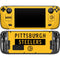 NFL Pittsburgh Steelers Yellow Performance Series Steam Deck Handheld Gaming Computer Skin